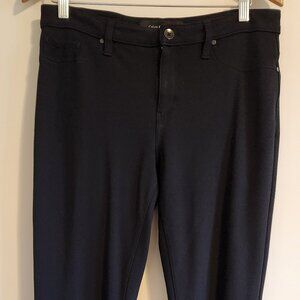 Calvin Klein Size 12 Black slim leg pant